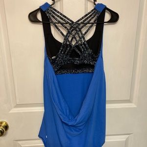 Lululemon Athletica Workout Top with Built in Bra